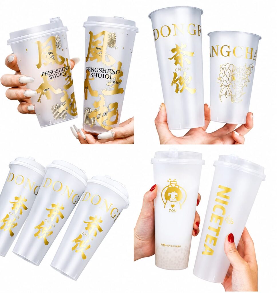 Clear Plastic Injection Cups for Restaurants, Cafes and Food Service