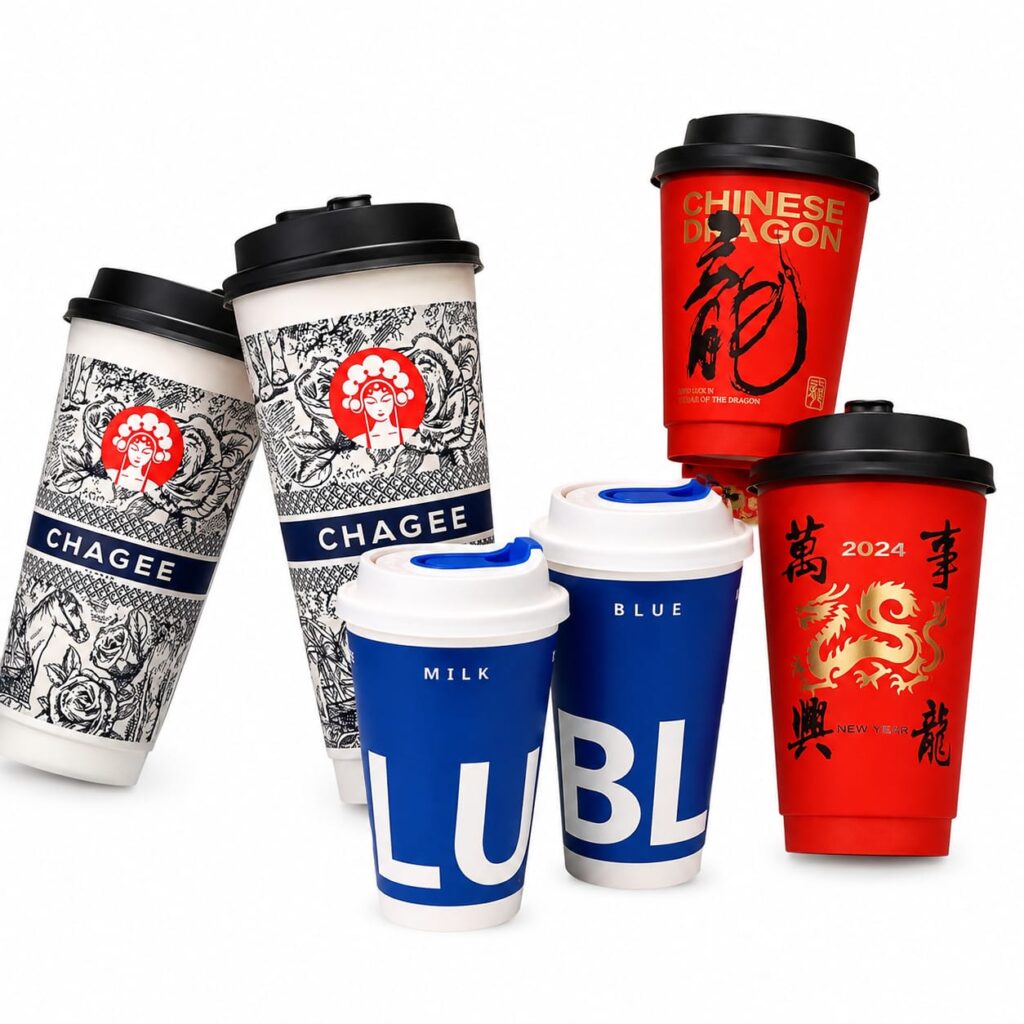 Kraft Paper Cups and Bowls for Restaurants Cafes Takeout and Food Service