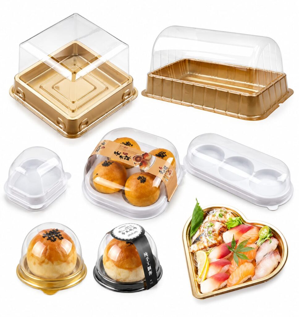 Sushi Cake Trays for Custom Food Packaging and Takeout