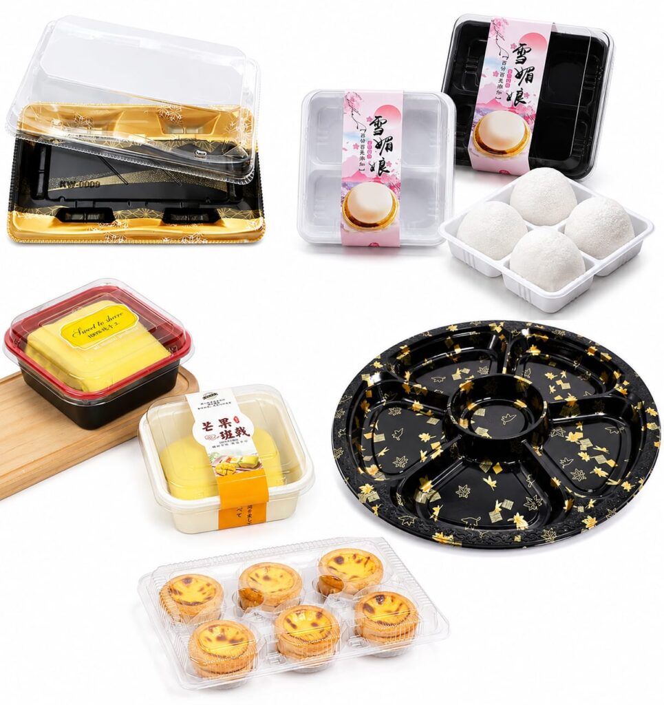 Sushi Cake Trays for Custom Food Packaging and Takeout