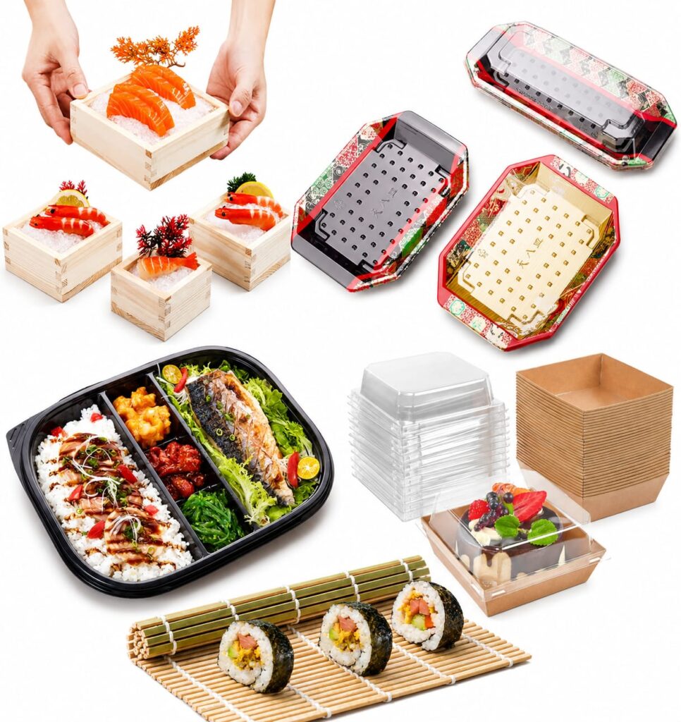Sushi Cake Trays for Custom Food Packaging and Takeout