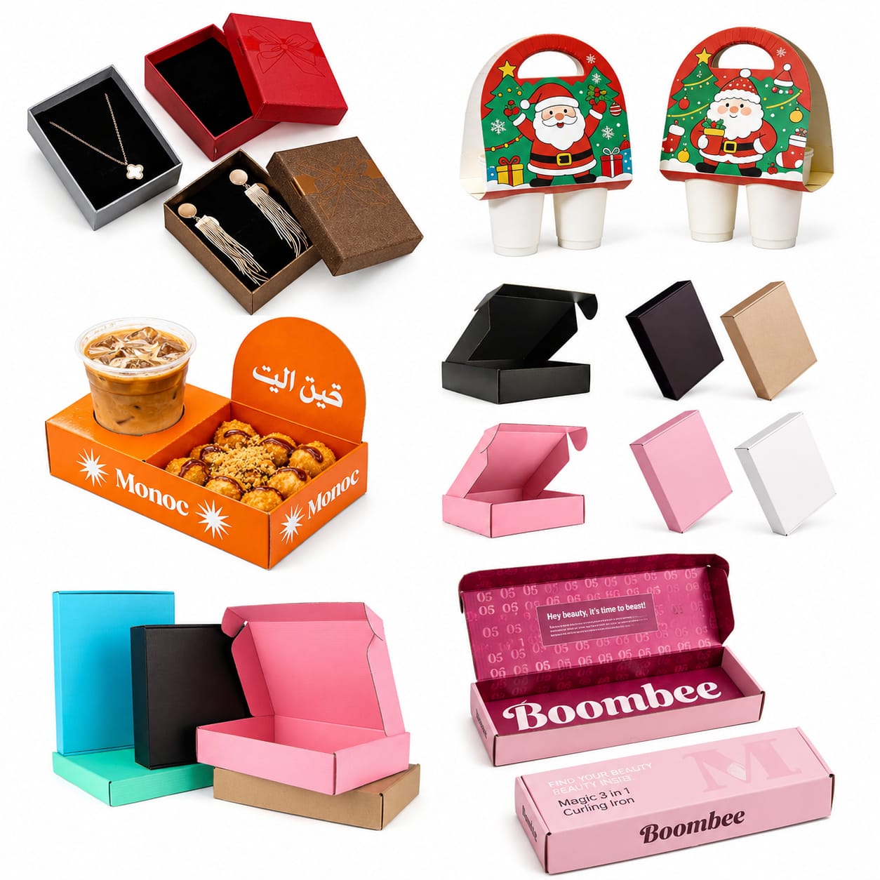 Custom Food Packaging Boxes, Cake Boxes, Pastry Boxes, Donut Boxes & Takeaway Bags