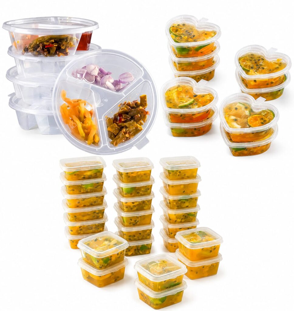 Custom Sauce Cups, Dip Cups, Condiment Containers & Sauce Boxes