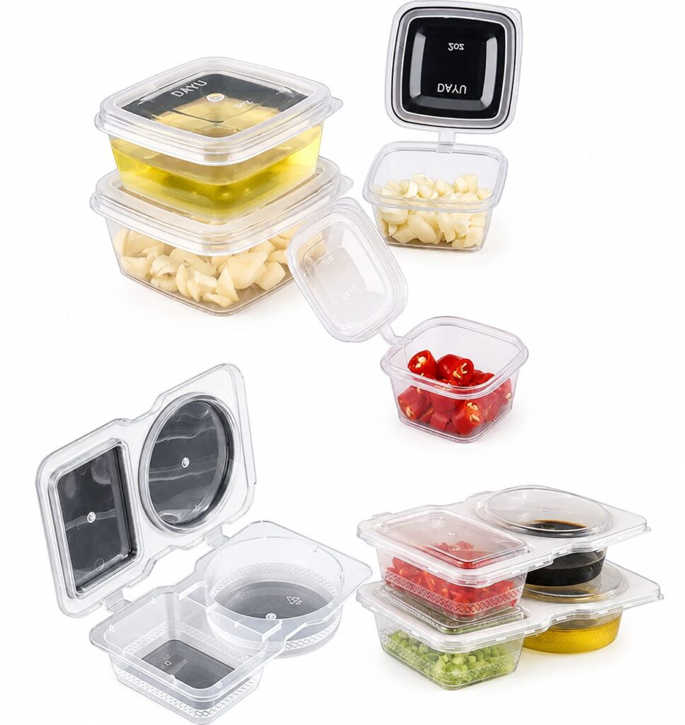 Custom Sauce Cups, Dip Cups, Condiment Containers & Sauce Boxes