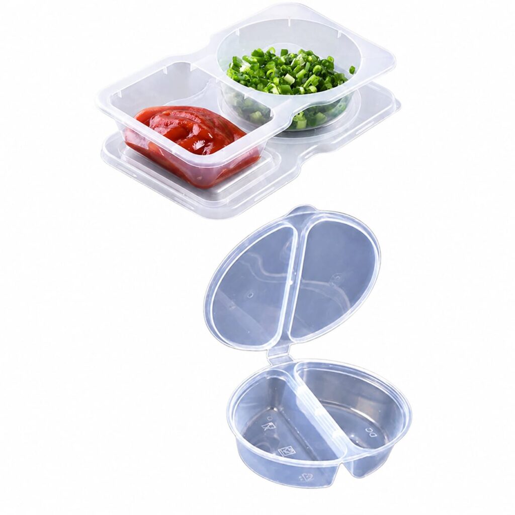 Custom Sauce Cups, Dip Cups, Condiment Containers & Sauce Boxes