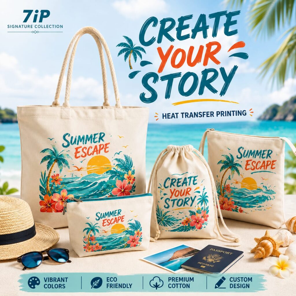7IP Signature Collection Custom Jewelry Boxes, Cotton Bags, Tote Bags, Food Packaging & Leather Bags