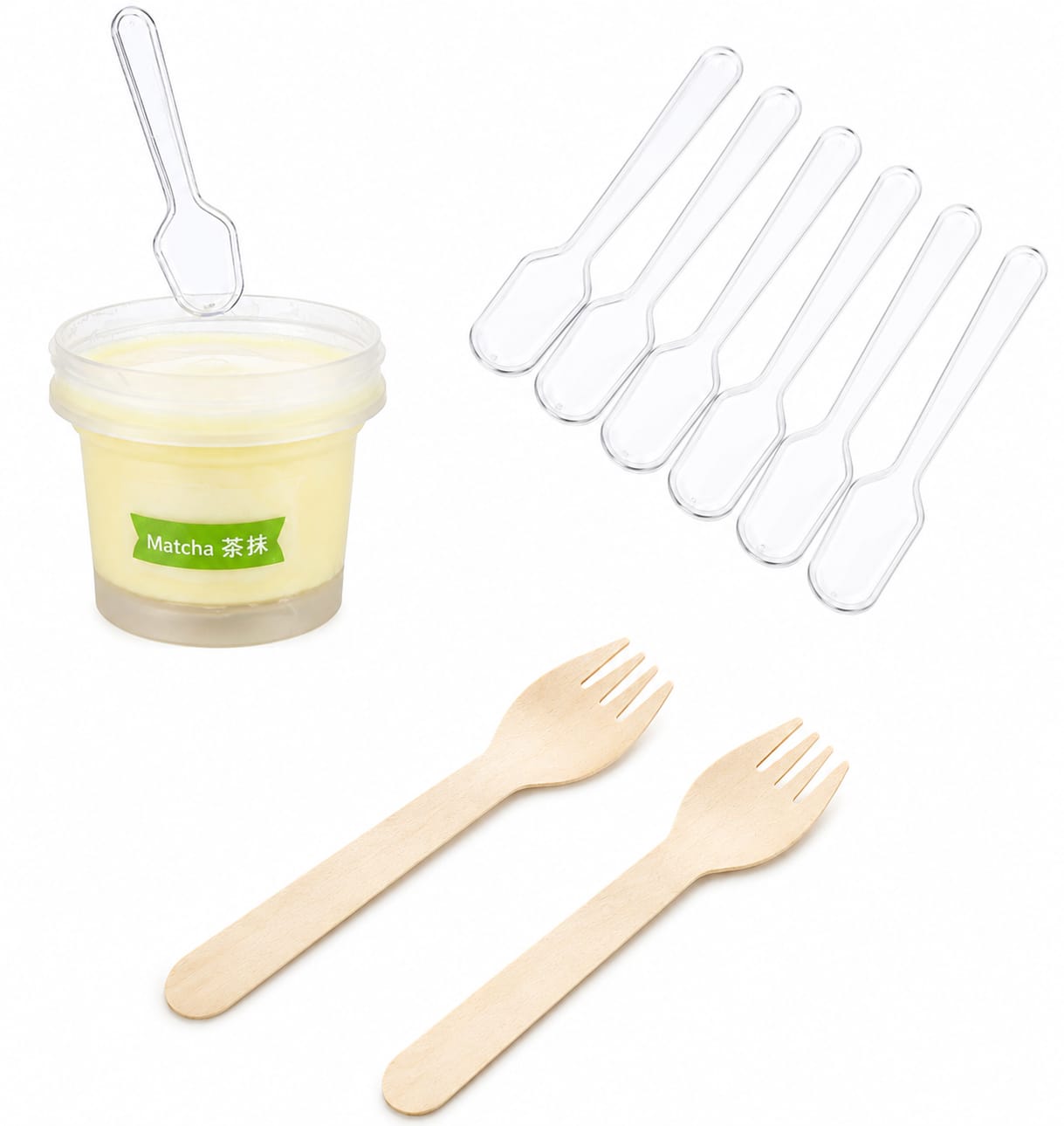 Disposable Cutlery Spoons Forks and Knives for Restaurants and Food Service