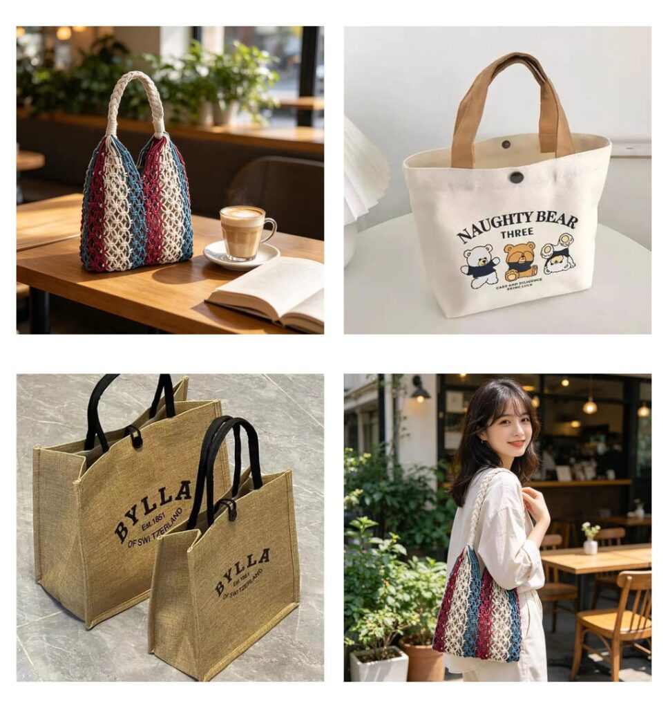 Bulk Wholesale Custom Cotton Tote Bags and Quilted Bags for Businesses