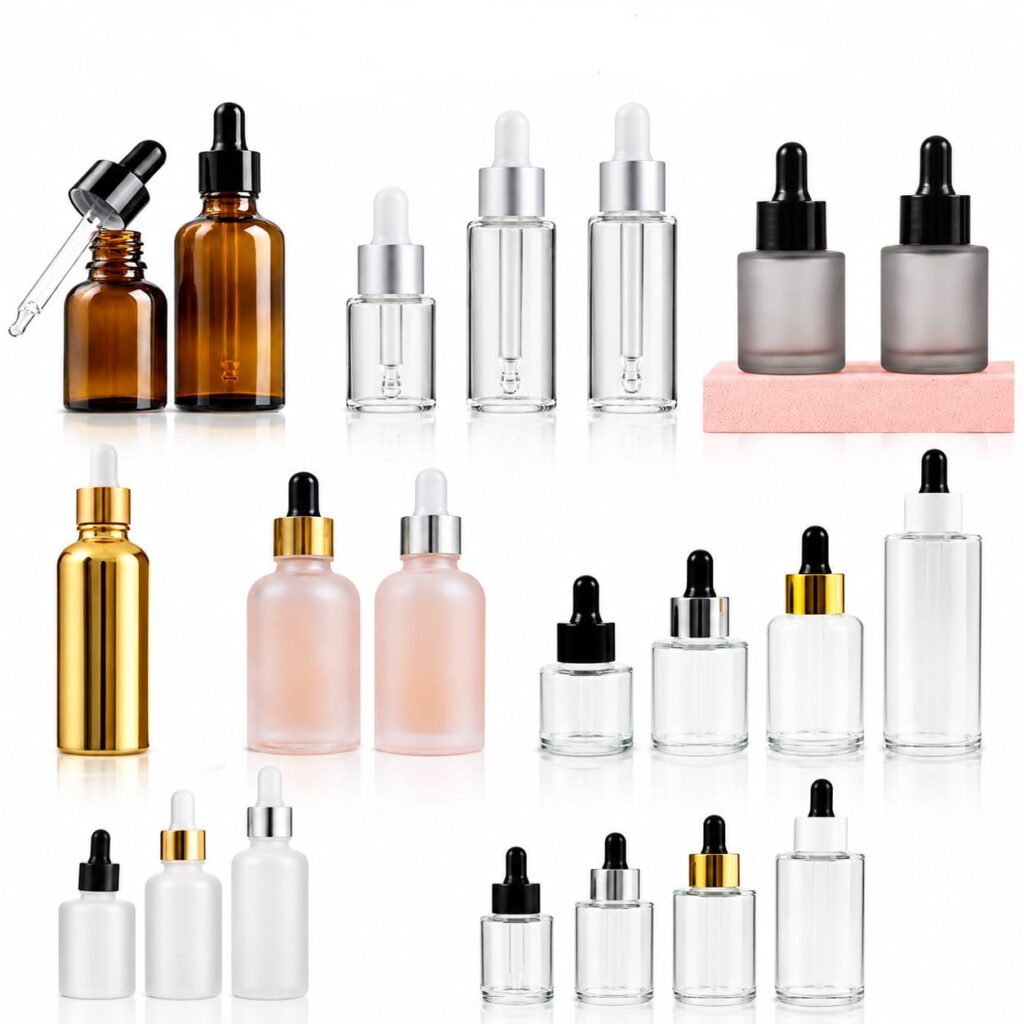 Luxury Cosmetic Packaging Bottles, Jars, Pouches & Perfume Containers for USA Beauty Brands