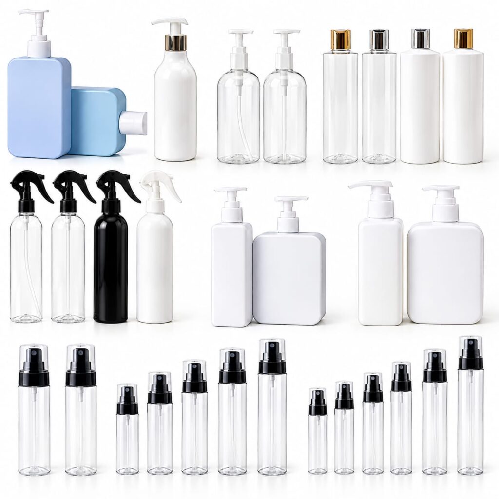 Luxury Cosmetic Packaging Bottles, Jars, Pouches & Perfume Containers for USA Beauty Brands
