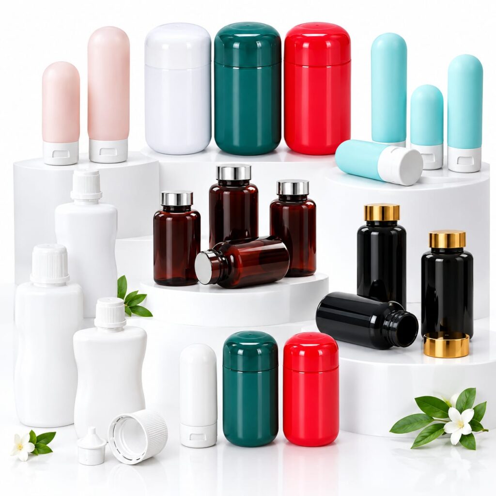 Luxury Cosmetic Packaging Bottles, Jars, Pouches & Perfume Containers for USA Beauty Brands