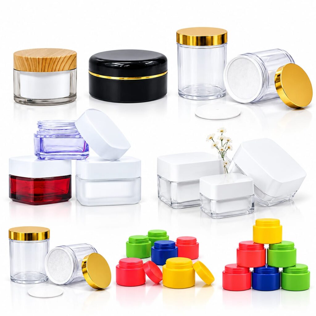 Luxury Cosmetic Packaging Bottles, Jars, Pouches & Perfume Containers for USA Beauty Brands