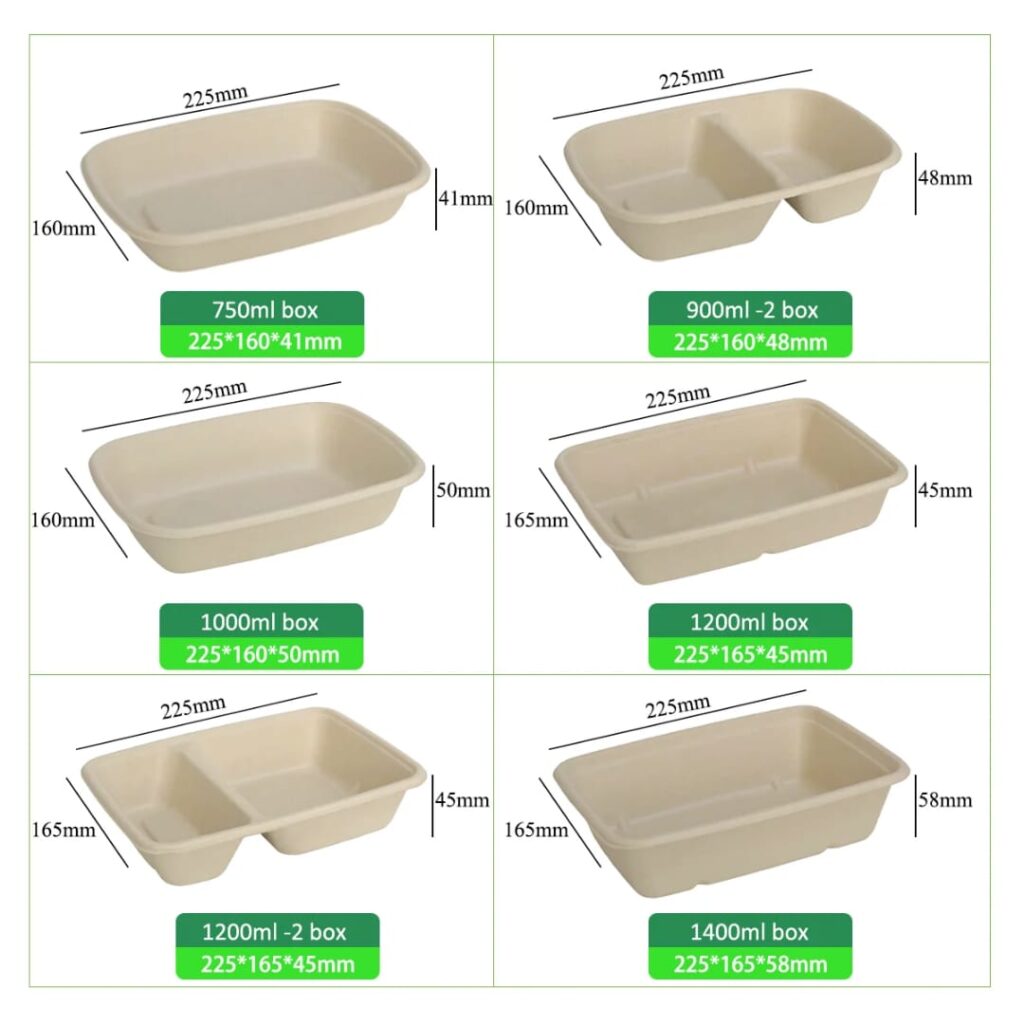 Wholesale bagasse plates for restaurants and cafes in the USA