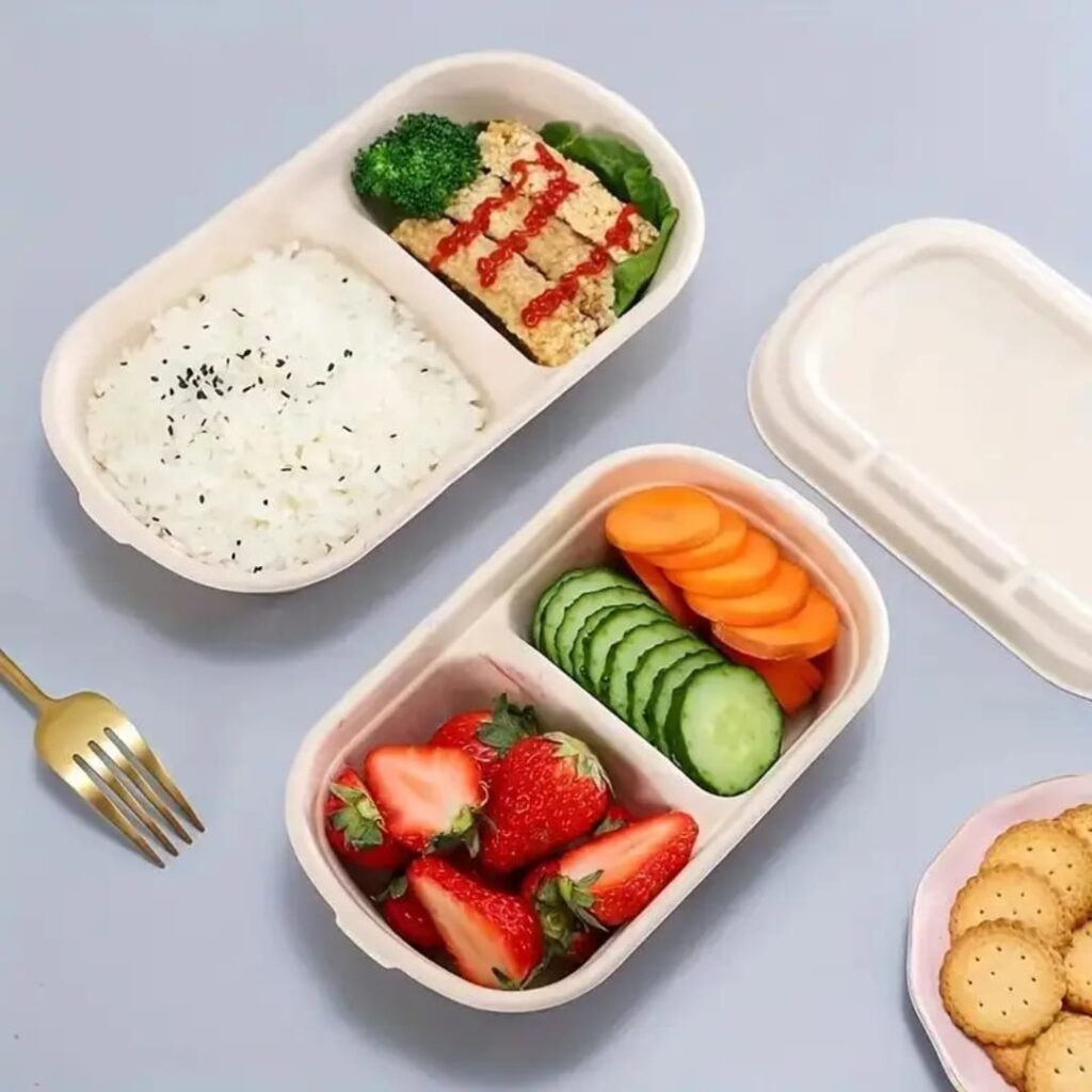 Wholesale bagasse plates for restaurants and cafes in the USA