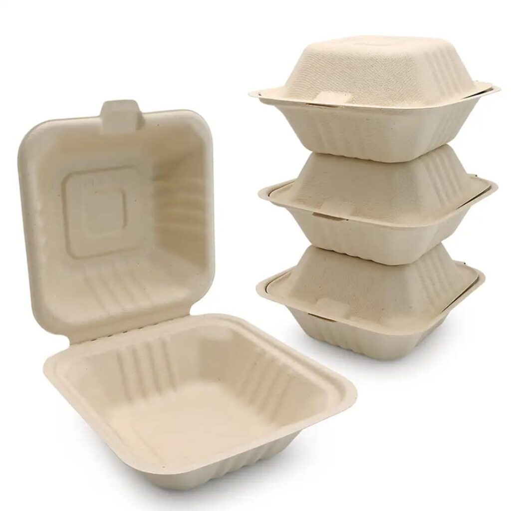 Wholesale bagasse plates for restaurants and cafes in the USA