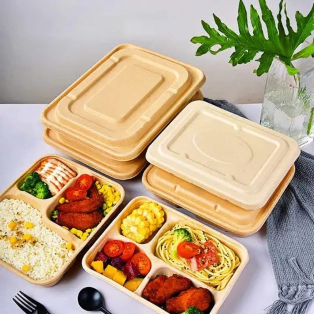 Wholesale bagasse plates for restaurants and cafes in the USA